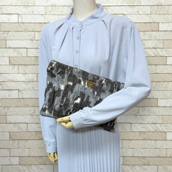 Prada gray Shoulder Bag - Picture 1 of 9